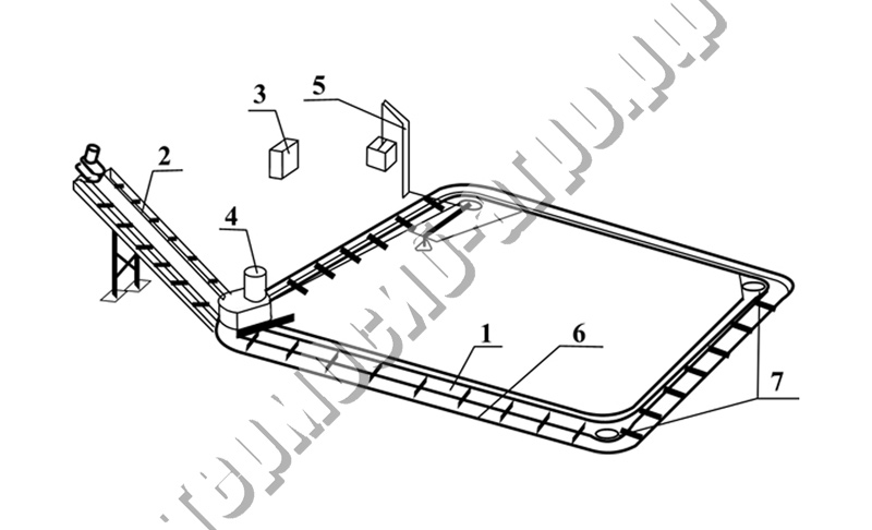 Транспортер навозоуборочный скребковый ТСН-3Б